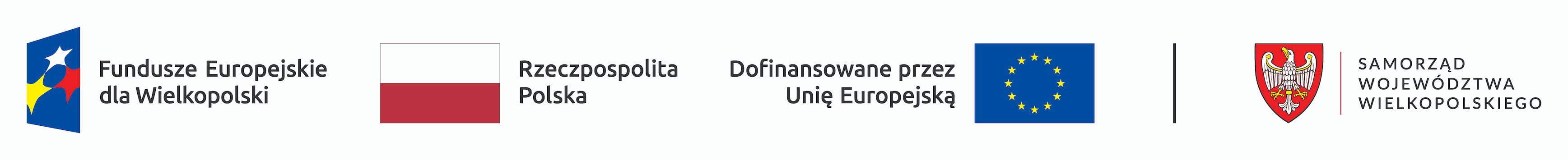 Dofinansowane przez Unię Europejską. Fundusze Europejskie dla Wielkopolski. Samorząd Województwa Wielkopolskiego.